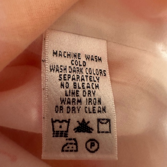 Lilly Pulitzer Women's Butterfly Blouse Flare Sleeves Crochet Trim Fairy Sz S - Picture 10 of 12